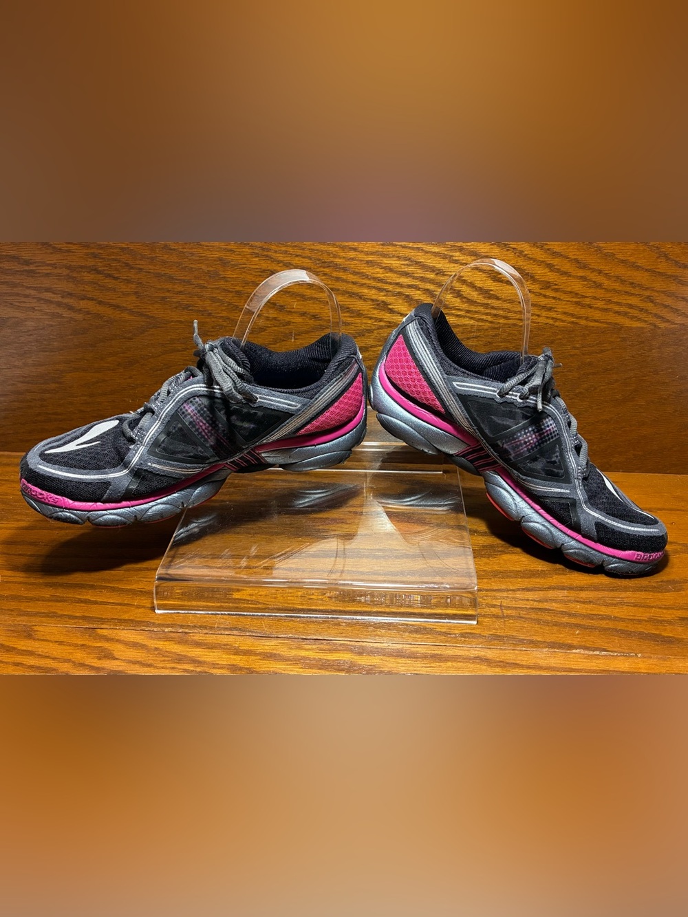 Brooks PureFlow 3 Running Shoes Black Pink Women’s 7.5 - Picture 5 of 12